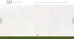 Desktop Screenshot of cazarin.com.mx